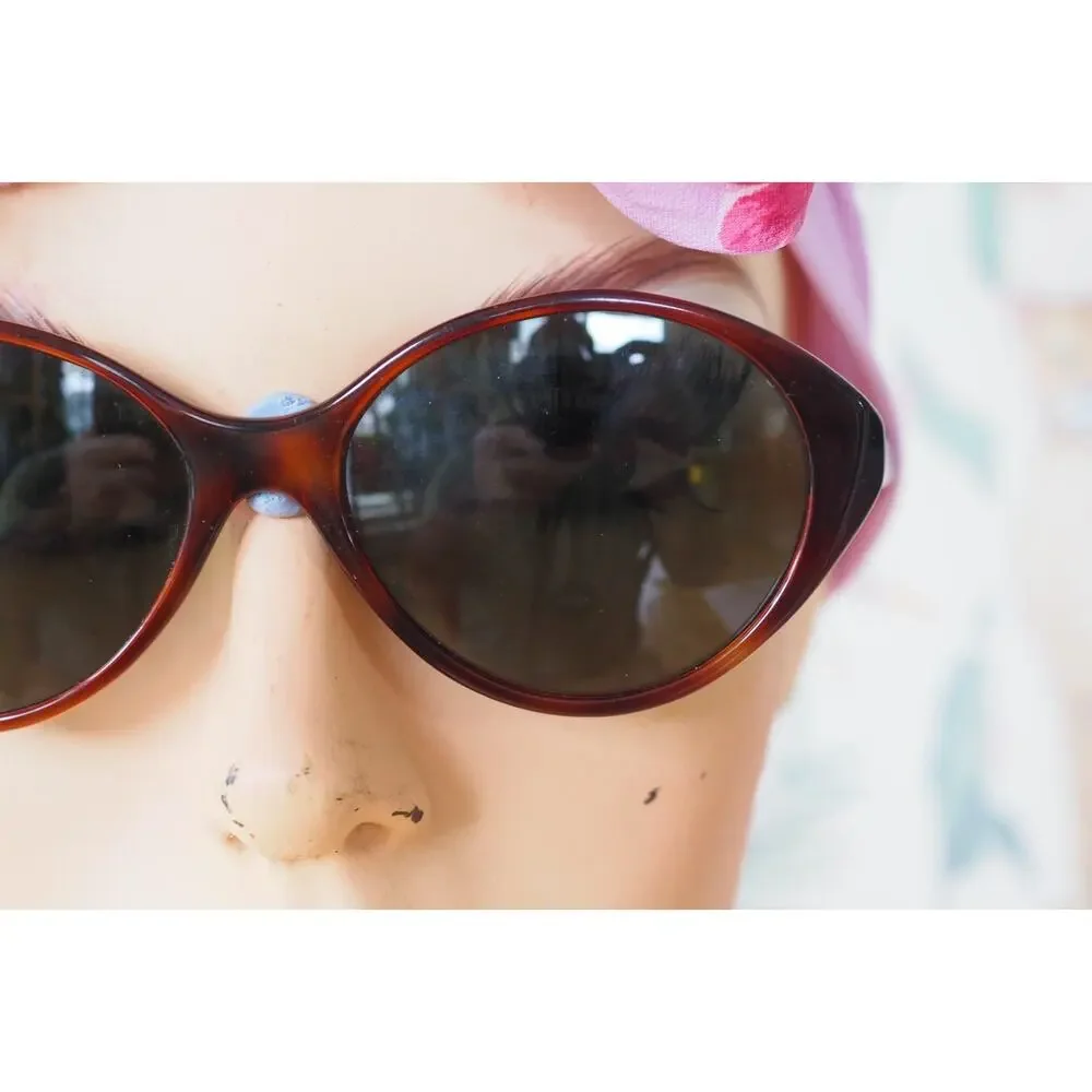 Vintage 1960s Mod Sunglasses Made in USA Multicolor Retro Midcentury NOS